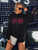 Fifth Avenue DIFT76 Dreamer Print Hoodie - Black
