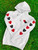 Fifth Avenue DIFT81 Hearts Front and Sleeve Print Hoodie - White