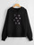 Fifth Avenue DIFT89 Butterfly Front Print Hoodie - Black