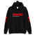 Fifth Avenue DIFT93 Sensei Text Sleeves Print Hoodie - Black