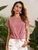 Women's Polka Dot Print Top by Groove - GRWTP2
