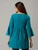 Women's Frill Sleeve Top by Groove - GRWTP16