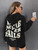 Fifth Avenue DIFT212 Love Never Fails Print Hoodie - Black