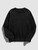 Fifth Avenue DIFT218 Cat Printed Sweatshirt - Black