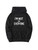 Fifth Avenue DIFT223 Not For Everyone Print Hoodie - Black