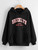 Fifth Avenue DIFT225 Brooklyn Print Hoodie - Black