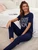Fifth Avenue Women's WSNS38 Printed T-Shirt and Pants Set
