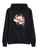 Fifth Avenue DIFT234 Lips Print Hoodie - Black