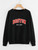 Fifth Avenue DIFT246 Boston Printed Sweatshirt - Black