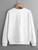 Fifth Avenue DIFT252 Caffeine Queen Printed Sweatshirt - White