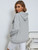 Fifth Avenue DIFT262 Malibu Print Hoodie - Grey