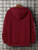Fifth Avenue DIFT273 Floral Print Hoodie - Maroon