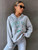 Fifth Avenue DIFT276 Print Hoodie - Grey