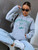 Fifth Avenue DIFT276 Print Hoodie - Grey