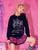 Fifth Avenue DIFT280 Vector Printed Sweatshirt - Black