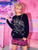 Fifth Avenue DIFT280 Vector Printed Sweatshirt - Black