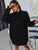 Fifth Avenue Pocket Detail Long Hoodie FA21W13