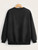 Fifth Avenue DIFT298 Figure Printed Sweatshirt - Black