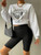 Fifth Avenue DIFT306 Lake Ontario Printed Sweatshirt - White