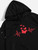 Fifth Avenue DIFT308 Butterfly Print Hoodie - Black