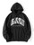 Fifth Avenue DIFT312 Los Angeles Print Hoodie - Black