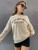 Fifth Avenue DIFT346 California Printed Sweatshirt - Cream