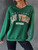 Fifth Avenue DIFT348 Las Vegas Printed Sweatshirt - Green