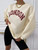 Fifth Avenue DIFT366 London Printed Sweatshirt - Cream