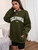 Fifth Avenue DIFT367 California Printed Sweatshirt - Khaki Green
