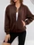 Fifth Avenue Pocket Detail Bomber Jacket FA21W47