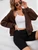 Fifth Avenue Pocket Detail Bomber Jacket FA21W47