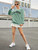 Fifth Avenue DIFT374 Los Angeles Printed Sweatshirt - Mint Green