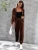 Fifth Avenue Womens Velvet Jacket and Pants Co-Ord Set FAVELC21