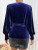 Fifth Avenue Womens Wrap Detail Velvet Stitched Western Top - FAWWT31