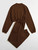 Fifth Avenue WTPS12 Mock Neck Sweatshirt and Jogger Pants Set