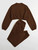 Fifth Avenue WTPS12 Mock Neck Sweatshirt and Jogger Pants Set