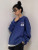Fifth Avenue DIFT388 Mountain Printed Sweatshirt - Blue