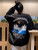 Fifth Avenue DIFT388 Mountain Printed Sweatshirt - Black