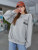 Fifth Avenue DIFT388 Mountain Printed Sweatshirt - Grey