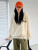 Fifth Avenue DIFT388 Mountain Printed Sweatshirt - Cream