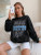 Fifth Avenue DIFT398 Unknown Side Of Life Printed Sweatshirt - Black