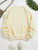 Fifth Avenue DIFT405 Vintage Printed Sweatshirt - Cream