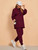 Fifth Avenue WTPS16 Long Flap Detail Hoodie and Jogger Pants Set