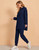Fifth Avenue WTPS17 Long Flap Detail Hoodie and Jogger Pants Set