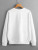 Fifth Avenue DIFT415 Pizza Heart Beat Printed Sweatshirt - White