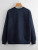 Fifth Avenue DIFT415 Pizza Heart Beat Printed Sweatshirt - Navy Blue