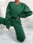 Fifth Avenue WTPS20 Contrast Stitch Detail Sweatshirt and Jogger Pants Set