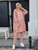 Fifth Avenue WTPS23 Long Oversized Print Detail Hoodie and Jogger Pants Set