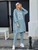Fifth Avenue WTPS24 Long Oversized Print Detail Hoodie and Jogger Pants Set