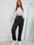 Fifth Avenue Women's Front Stitch Detail Jogger Pants FAWFJP1
